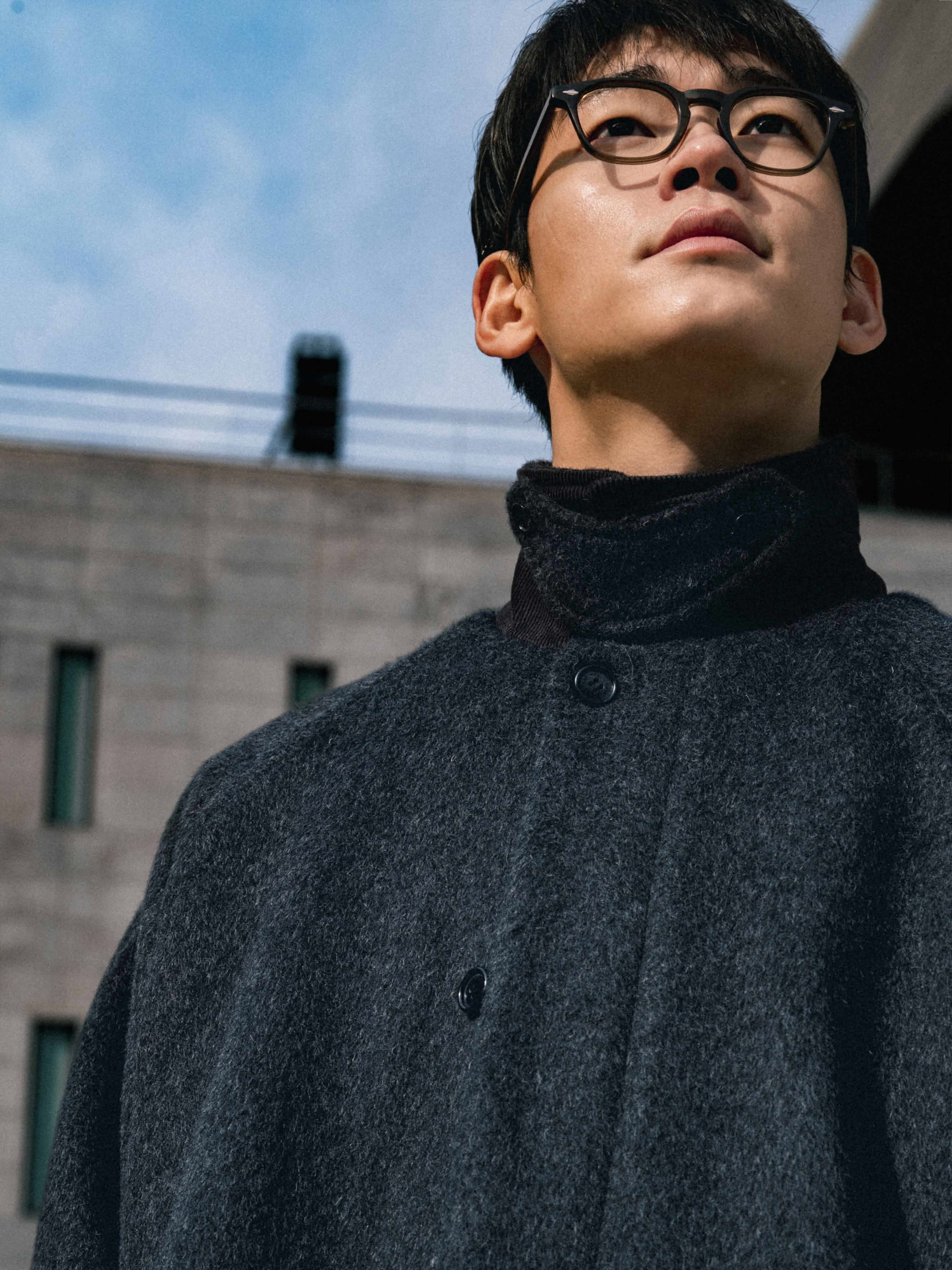 City Wool Half Coat (Black) | Havehad