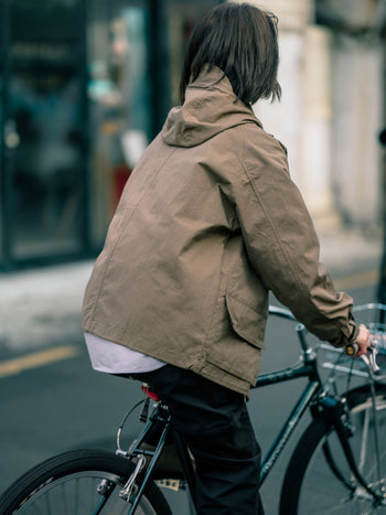 City Commuter Check Wind Jacket (Check Black)