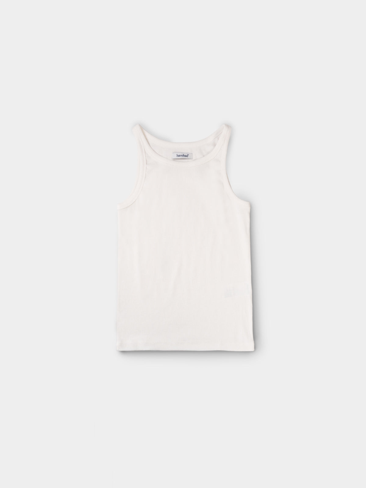 U-neck Sleeveless Top (White)
