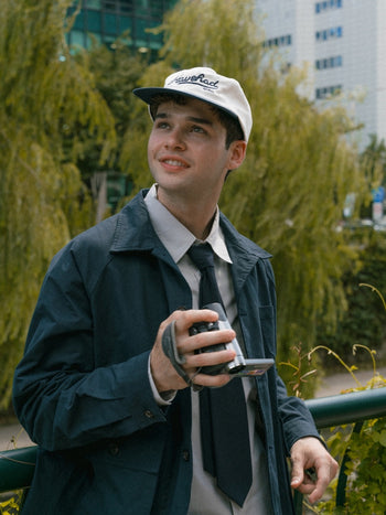 25ss City Worker Club Jacket - Soft Navy | A3 (XL)