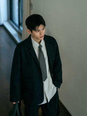 City Worker Club Jacket (Blue Gray)