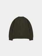 Light Wholegarments Cardigan (Deep Khaki)