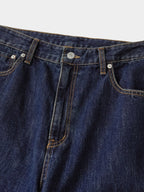 One Washed Denim Pants (Denim Blue)