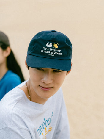 Sea&Sun Graphic Washed Cap (Brown)