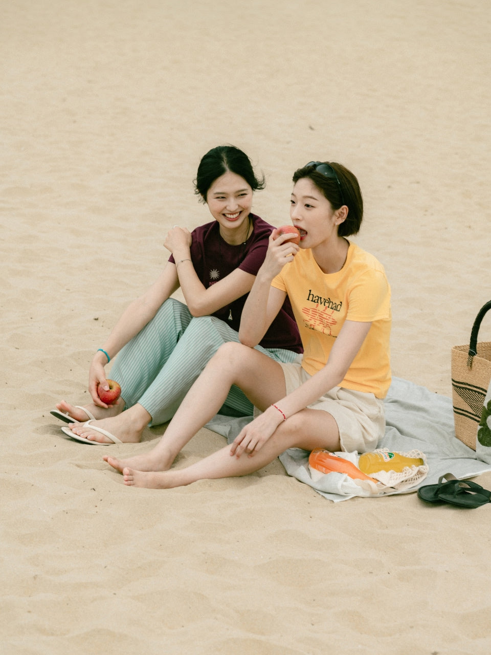 Chasing Waves Tee (Yellow)