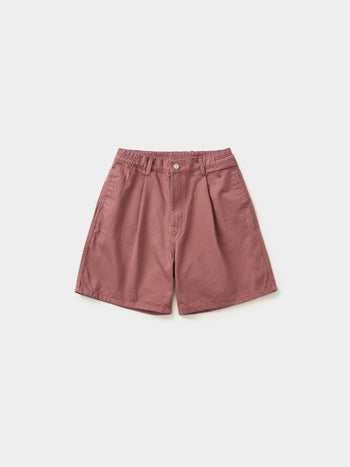 Sea&Sun Washed Pin-tuck Shorts (Pink)
