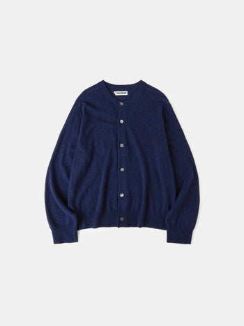 Light Wholegarments Cardigan (Navy)