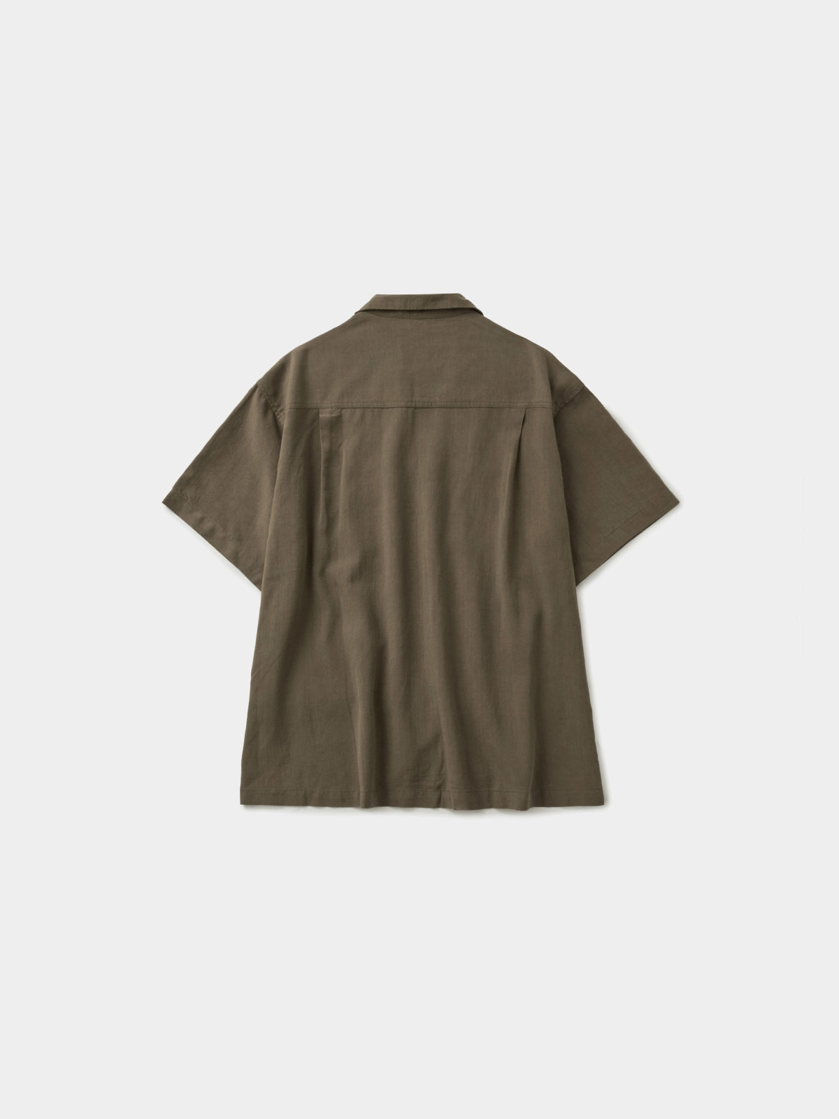 Double Pocket Slub Shirts (Brown)