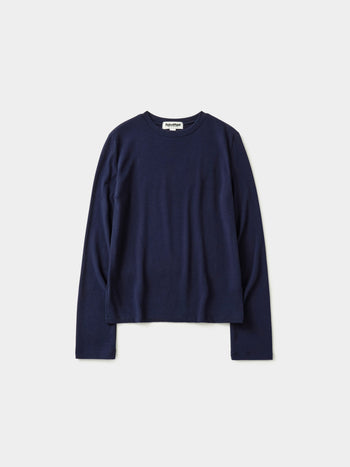 Mellow Slim Long Sleeves T-Shirt (Navy)