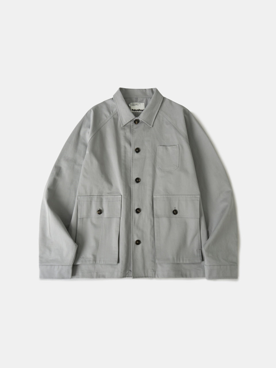 City Worker French Jacket (Blue Gray)