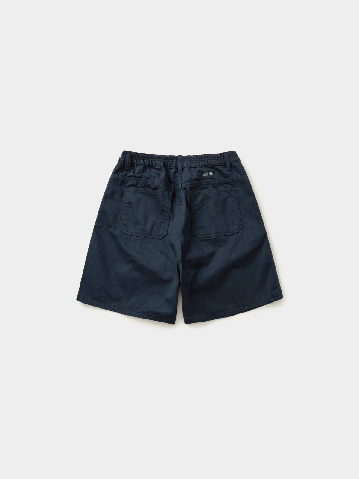 Sea&Sun Washed Pin-tuck Shorts (Navy)