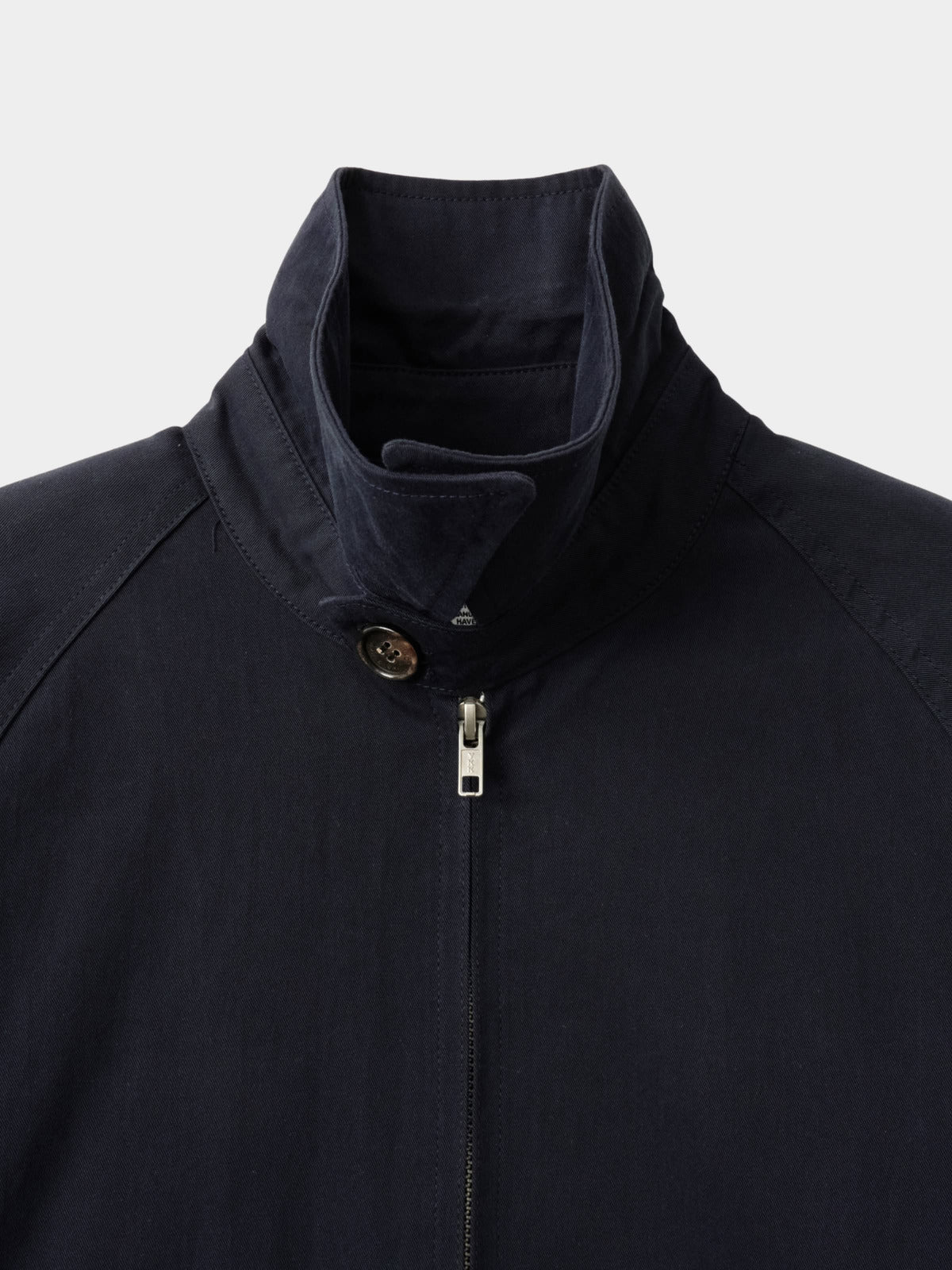 Glen Cotton Drizzler Jacket (Navy)