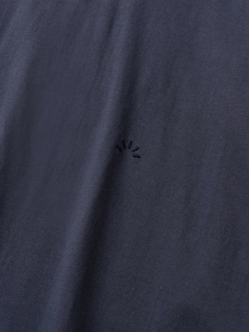 Relaxed Half String Tee (Navy)