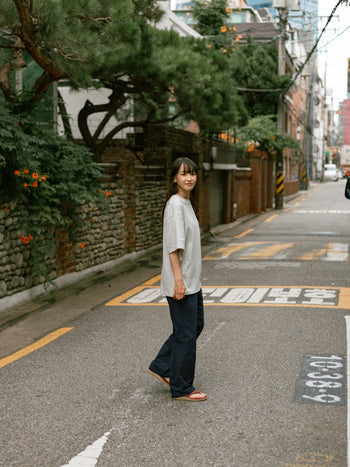 Light String Easy Pants (Navy)