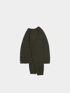 Light Wholegarments Cardigan (Deep Khaki)