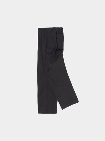 City Worker Pin-tuck Trouser (Black)
